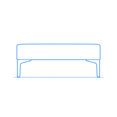 Furniture Benches Hatch Bench 2 Seat Tracing Svg Vector, Free Vectors File